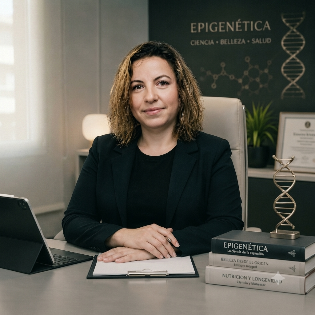 Caridad Castro en su espacio profesional de bio estética